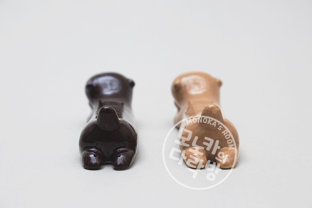 [데꼴] 뒹굴 수달 젓가락 받침대 상세 이미지 6