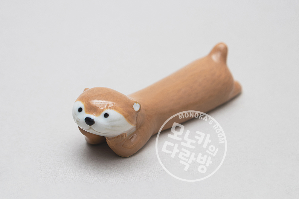 [데꼴] 뒹굴 수달 젓가락 받침대 상세 이미지 11