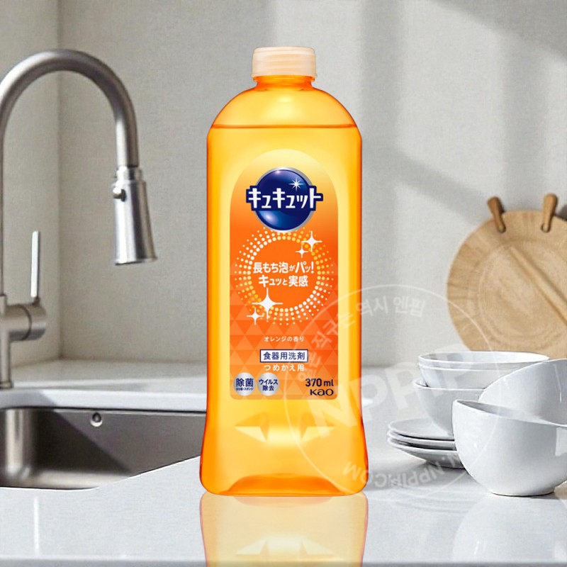 카오 큐큣토 오렌지향 리필 370ml