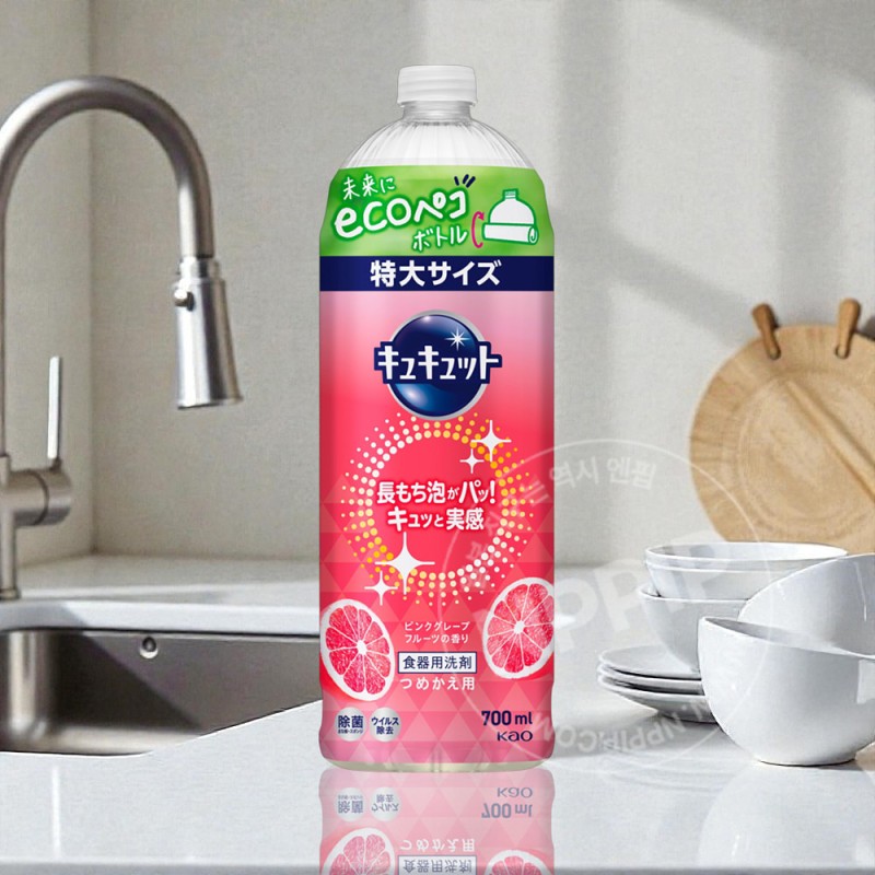 카오 큐큣토 핑크자몽향 리필 700ml