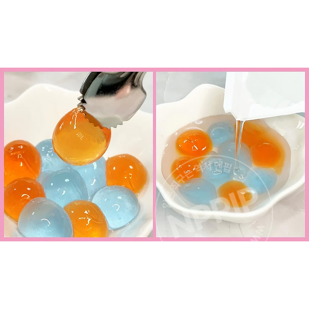 크라시에 포핀쿠킨 가루쿡 잡을 수 있다! 신기한 구슬 (포도맛 & 소다맛)