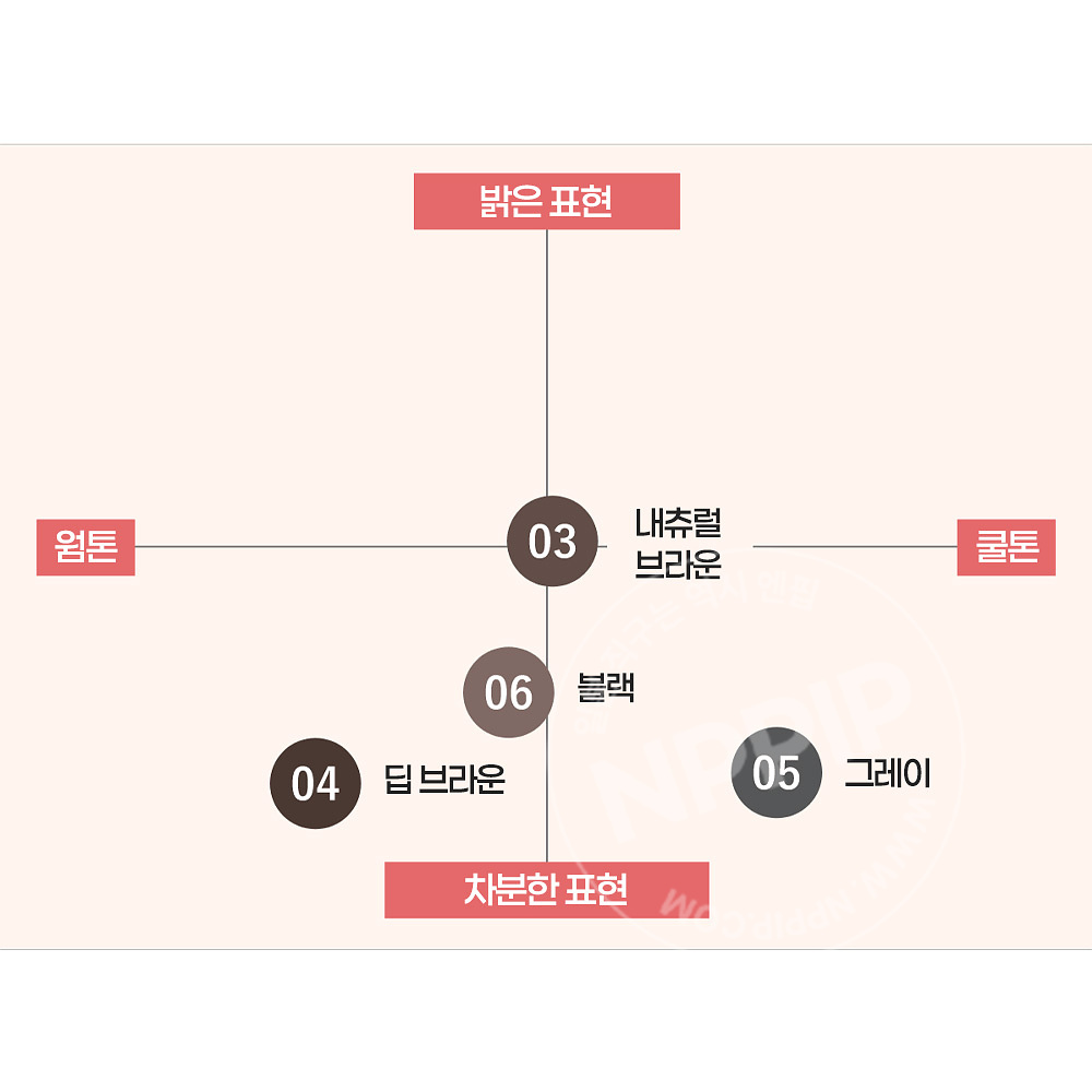[세잔느]브러시 포함 아이브로우 04 딥 브라운