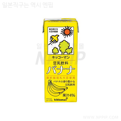 Q1 [키코만]두유음료 바나나 200mlX18개입