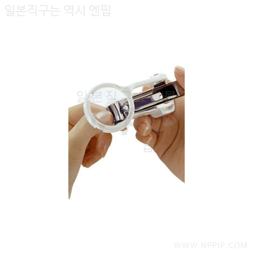 [그린벨]돋보기 손톱깎이(주머니 포함) G-1004