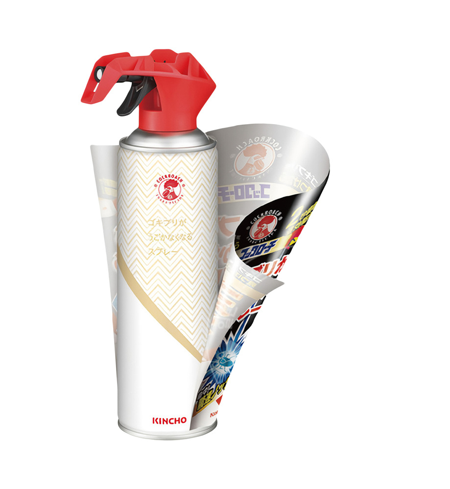 킨쵸 냉각 트리거 탈피 캔 바퀴벌레 스프레이 300mL