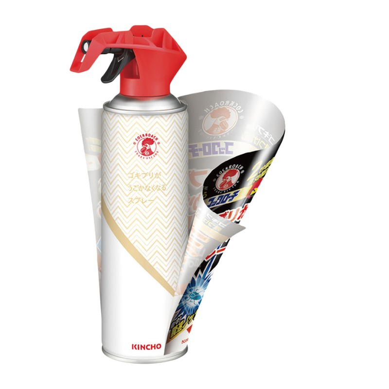 킨쵸 냉각 트리거 탈피 캔 바퀴벌레 스프레이 300mL