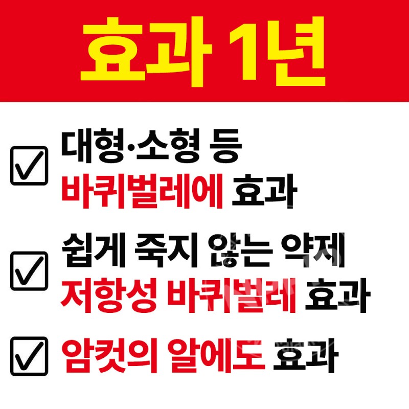 킨쵸 바퀴벌레 퇴치 컴뱃 현관·베란다용 1년용 6개입