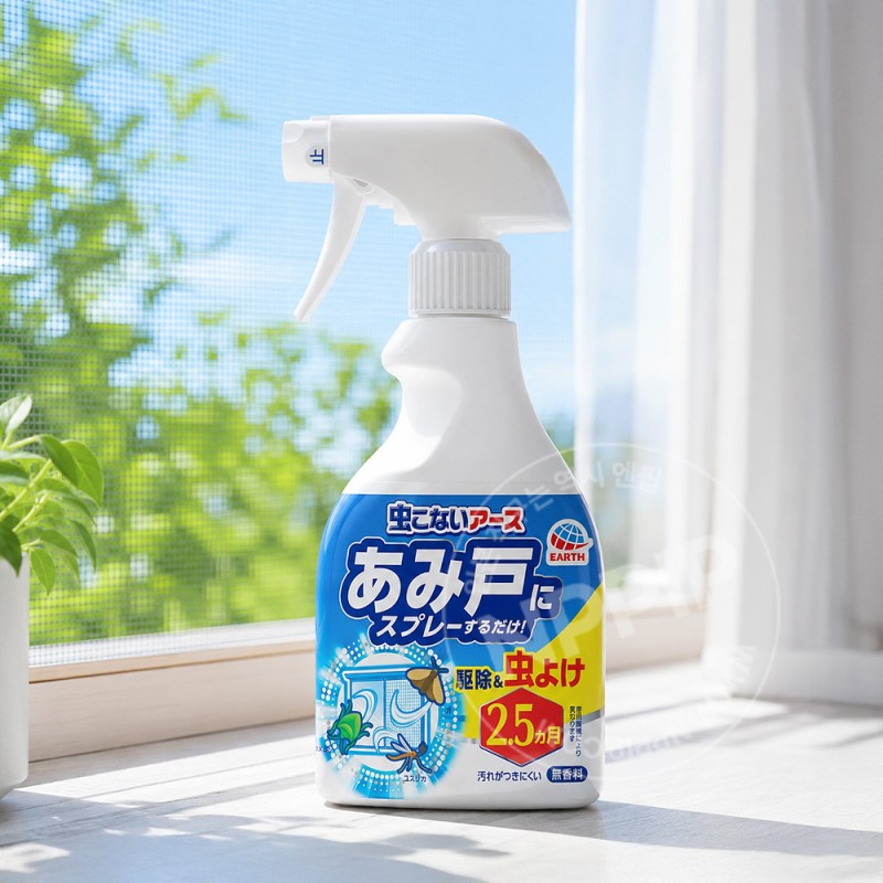 아스제약 벌레 접근금지 방충망 스프레이 360mL