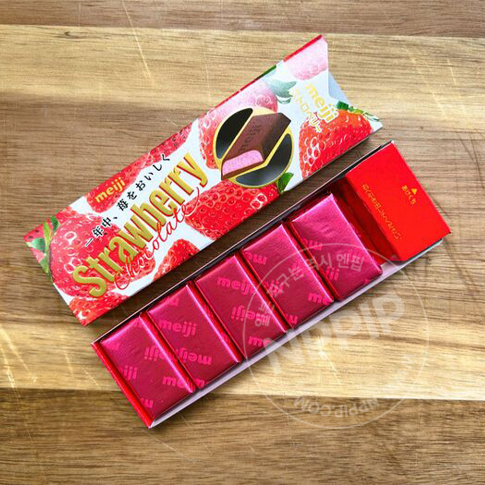 메이지 스트로베리 초콜릿 BOX (26매)