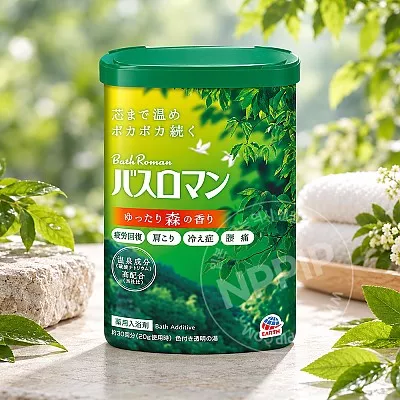 바스로망 입욕제 마음편한 숲의 향 600g