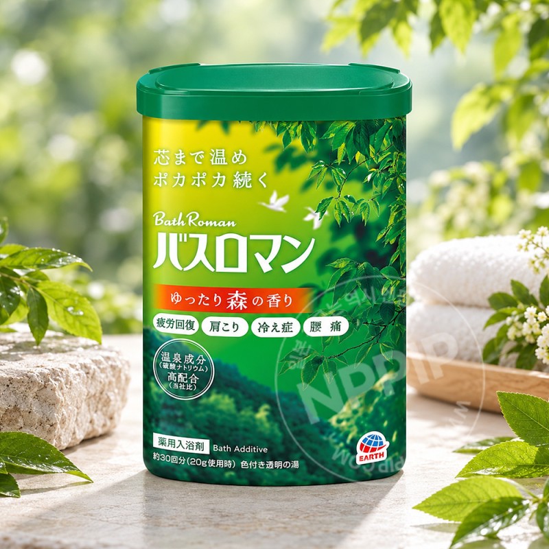 바스로망 입욕제 마음편한 숲의 향 600g