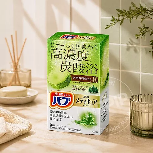 바브 메디큐어 삼림향 6정입 입욕제