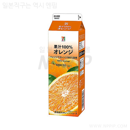 [세븐일레븐]오렌지 과즙 100% 1L