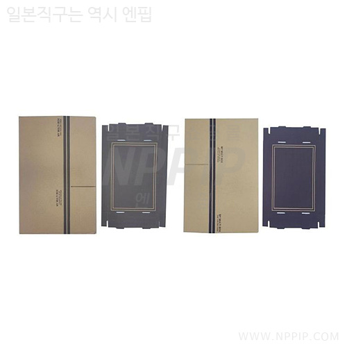 [다이소]종이 수납 BOX (A4, 34X24X26cm, 심플)