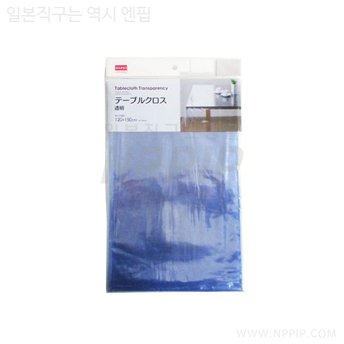 [다이소]식탁보 투명 120 × 150cm
