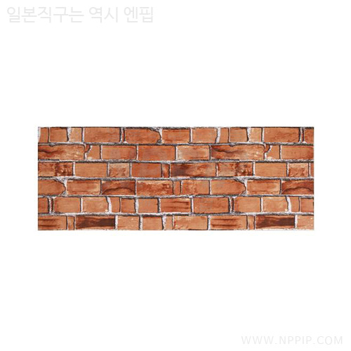[다이소]벽돌 무늬 리메이크 시트 다크(80×30cm)