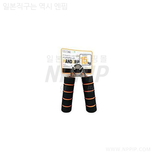 [다이소]더블 컬러 소프트 핸드 그립 오렌지(약 15KG) K73