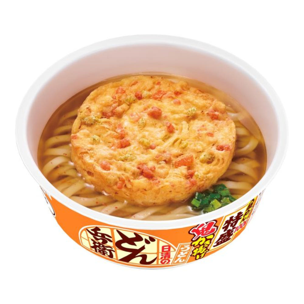 [닛신]돈베 곱빼기 가키아게 튀김 우동