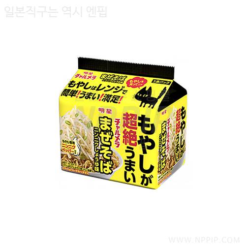 [명성]챠루메라 콩나물이 엄청 맛있는 마제소바 마늘 간장 맛 5끼팩
