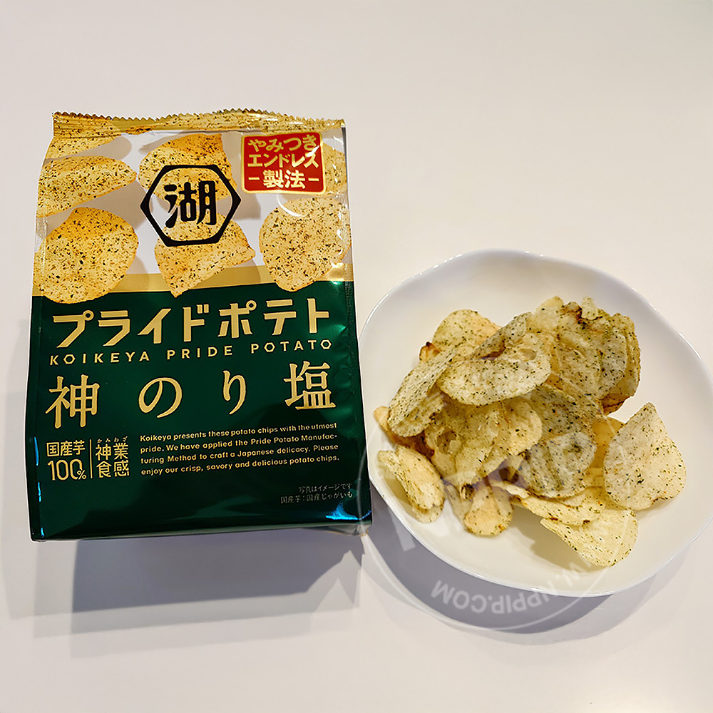 코이케야 PRIDE POTATO 가미노리 소금 55g