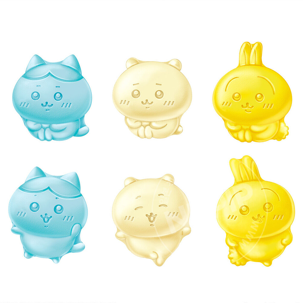 반다이 치이카와 캐릭터 모양 젤리 4연팩
