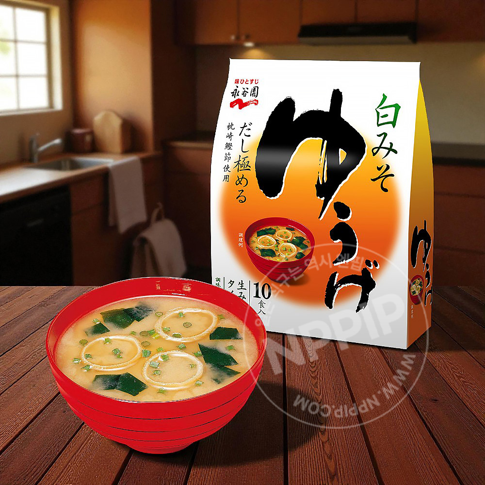 나가타니엔 생된장 타입 미소시루 3종