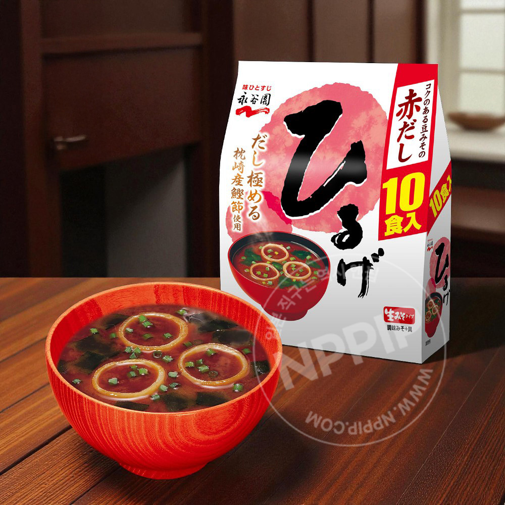 나가타니엔 생된장 타입 미소시루 3종