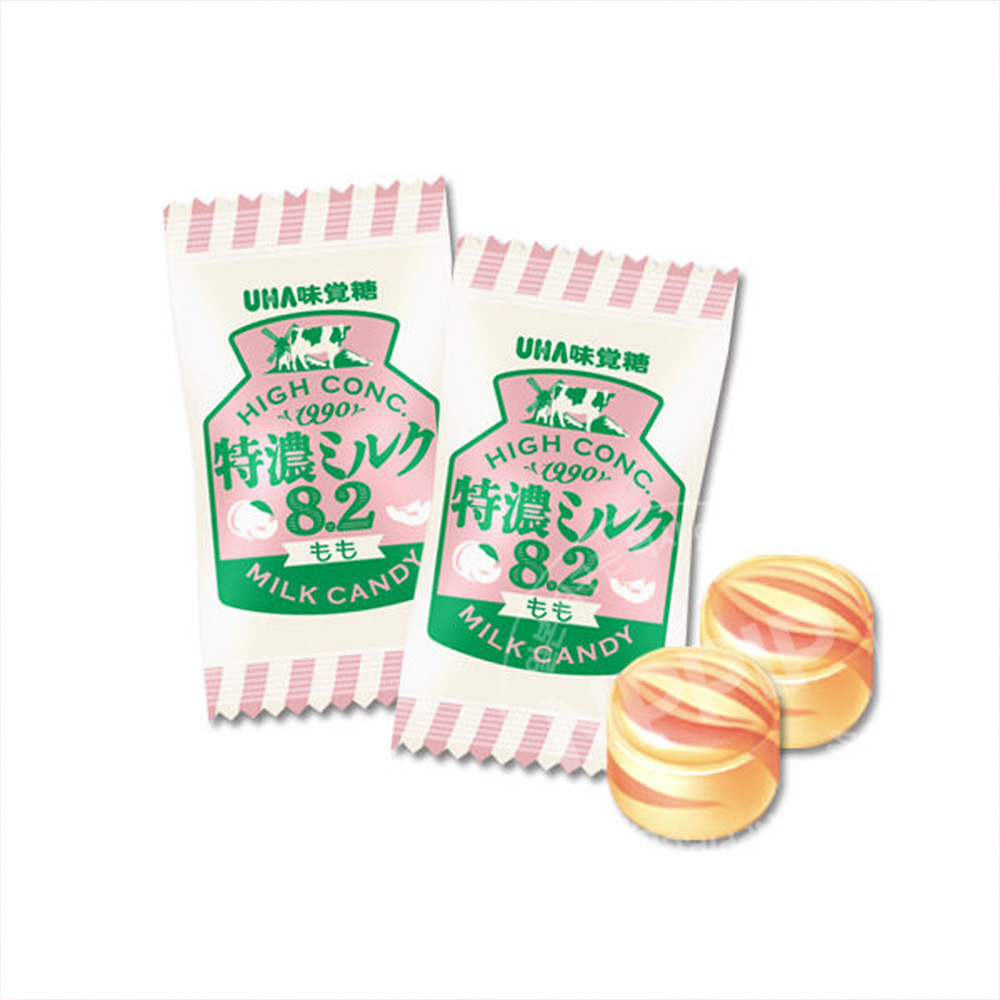 [UHA미각당] 특농밀크캔디 8.2 복숭아맛 70g