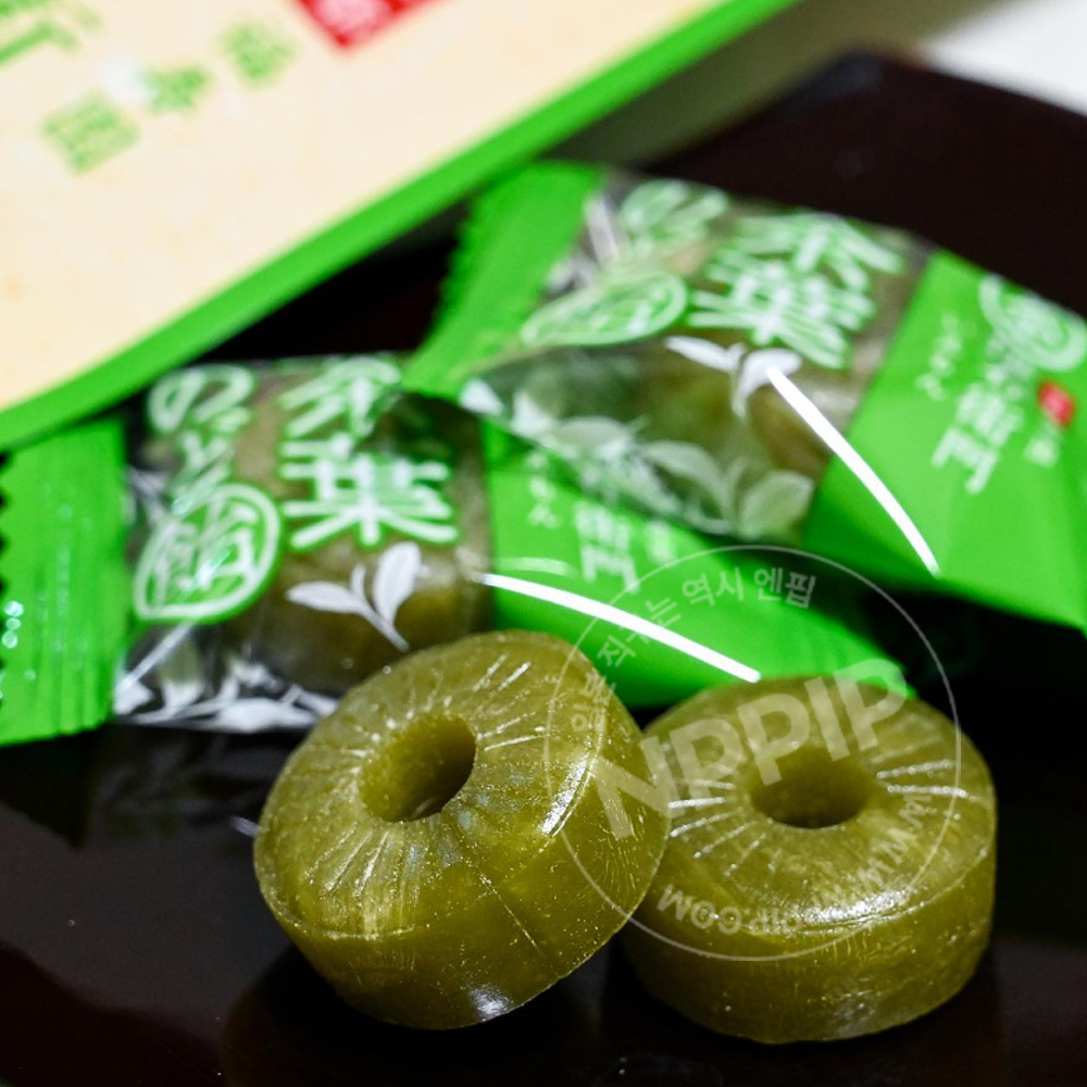 파인 이에몬 말차 사탕 목캔디 60g