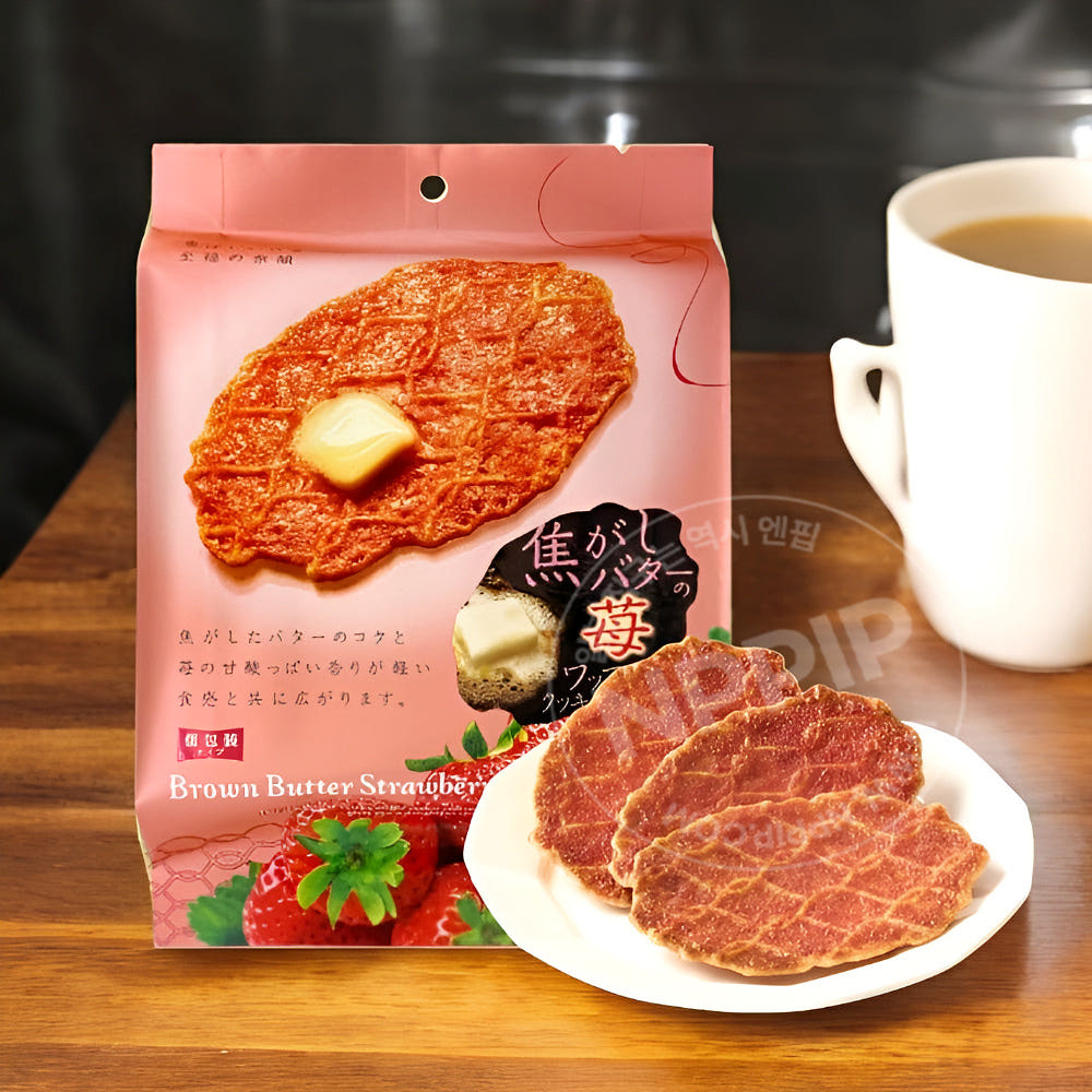 코가시 브라운 버터 와플 쿠키 4종