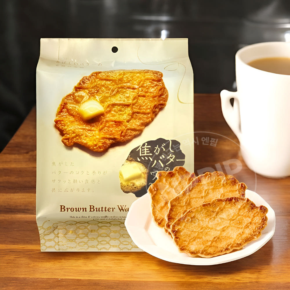 코가시 브라운 버터 와플 쿠키 4종