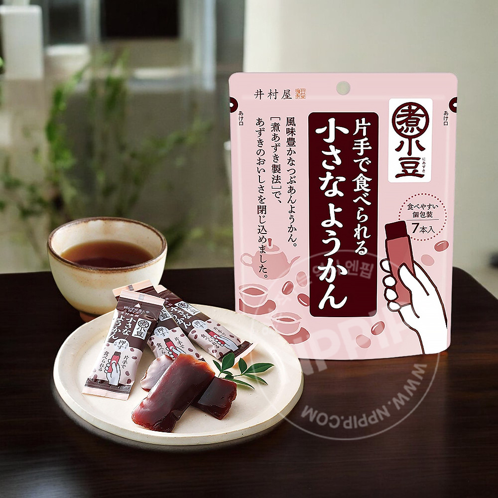 이무라야 일본 한손으로 짜먹는 양갱 7개입 3종