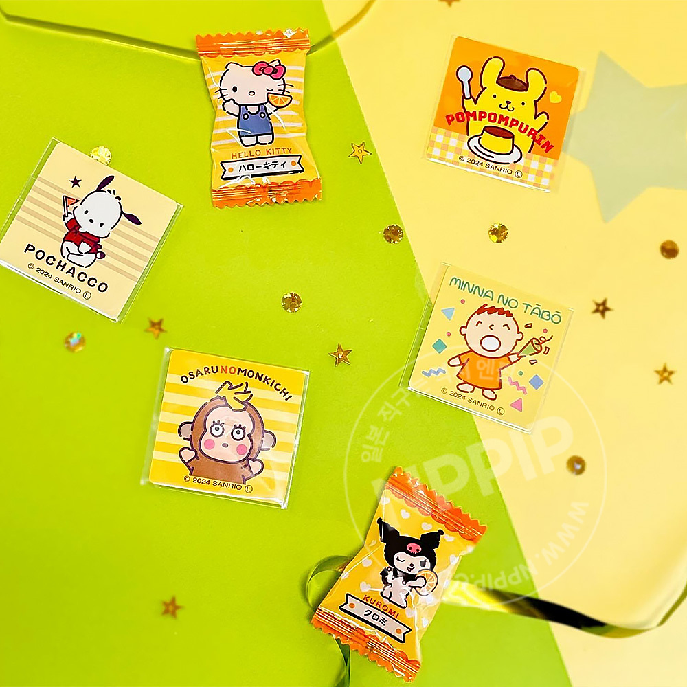 센자쿠 산리오 캐릭터즈 사탕 캔디 50g 캐릭터씰 포함