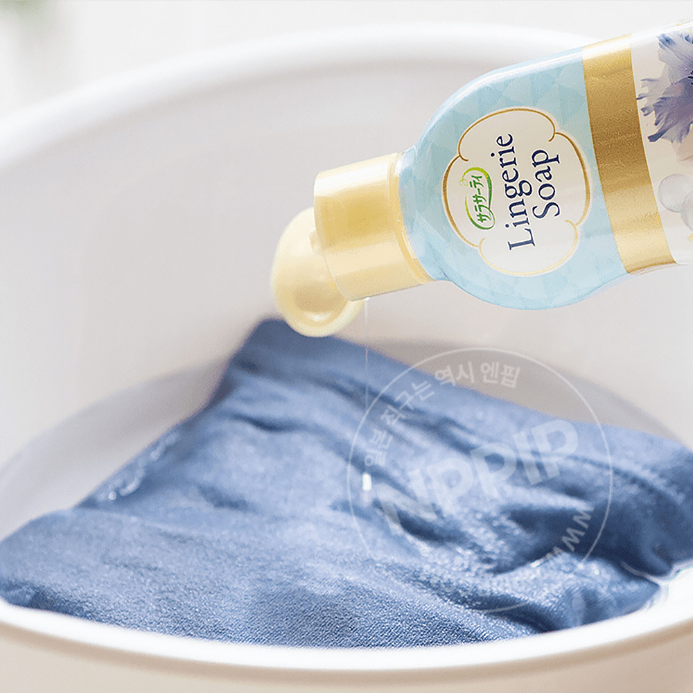 고바야시 사라사티 란제리 여성 속옷 세탁 세제 120ml 면생리대 생리혈지우기