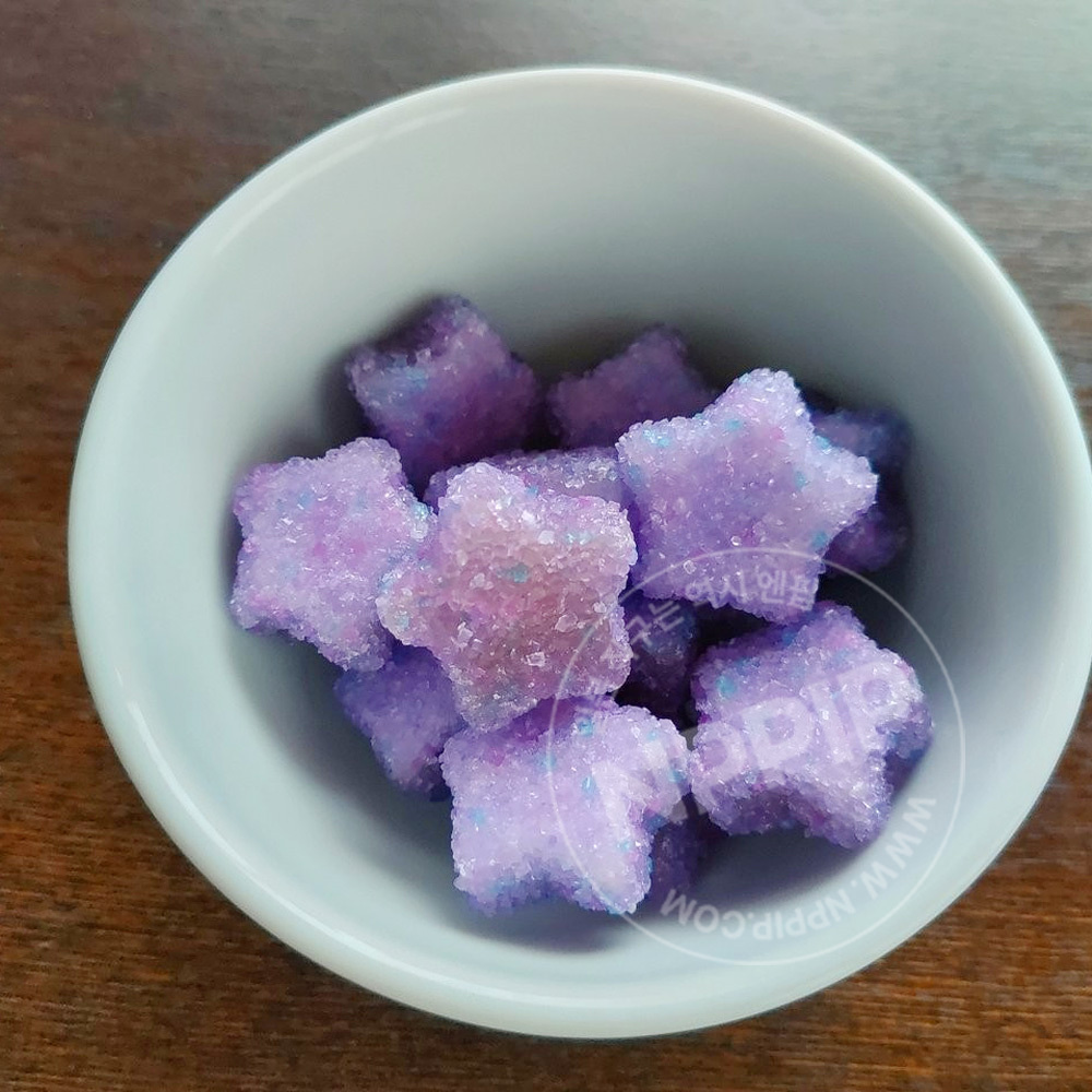 노벨 키라후와 그레이프 별모양 젤리 구미 50g