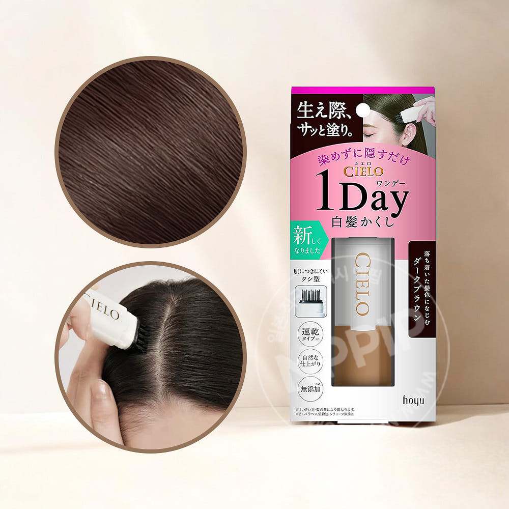 cielo 시에로 새치 흰머리 커버 스틱 3종