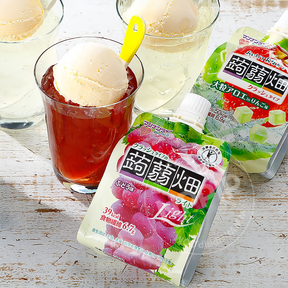 만난라이프 곤약젤리 크러쉬타입 2종 (사과/포도)