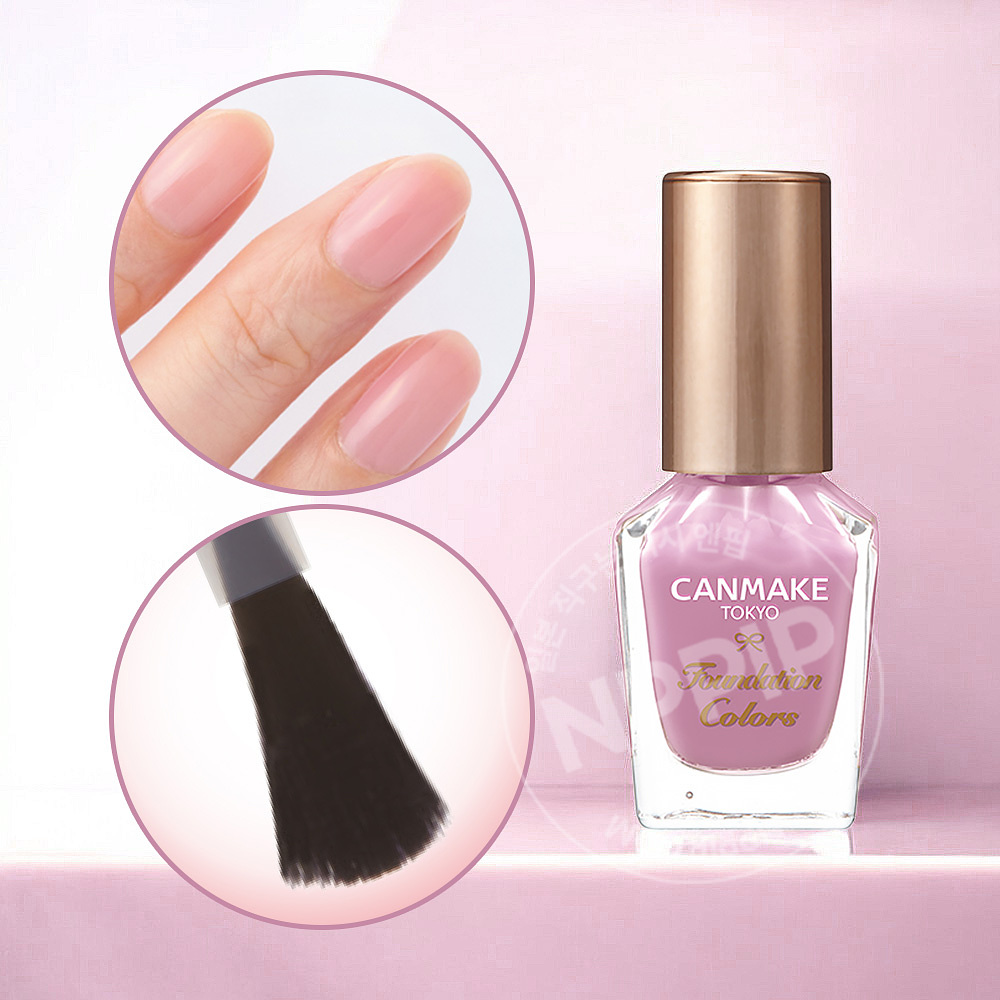 캔메이크 파운데이션 컬러즈 매니큐어 네일 6종