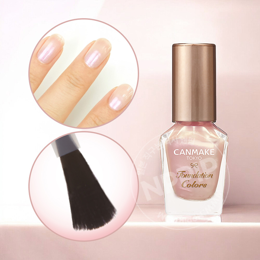 캔메이크 파운데이션 컬러즈 매니큐어 네일 6종