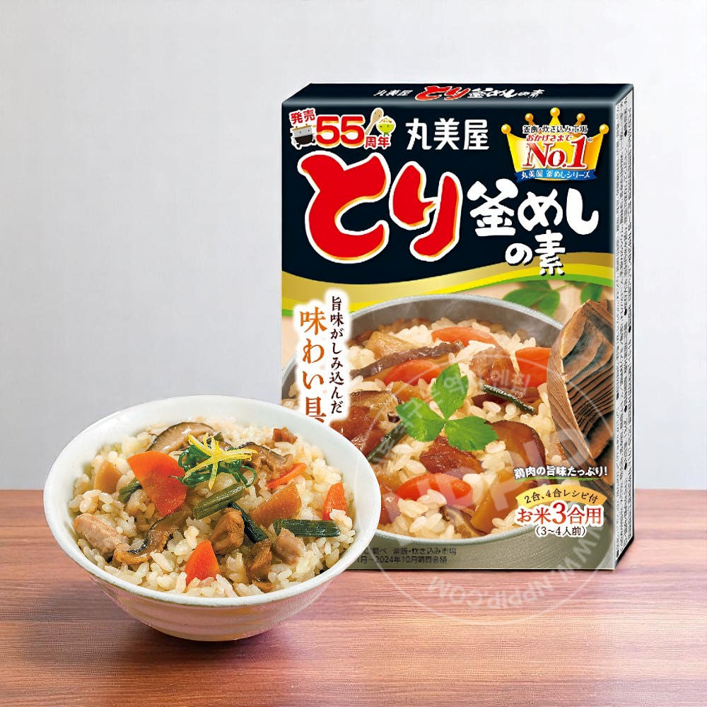 마루미야 일본식 솥밥 밀키트 2종 (고모쿠메시/토리가마메시)