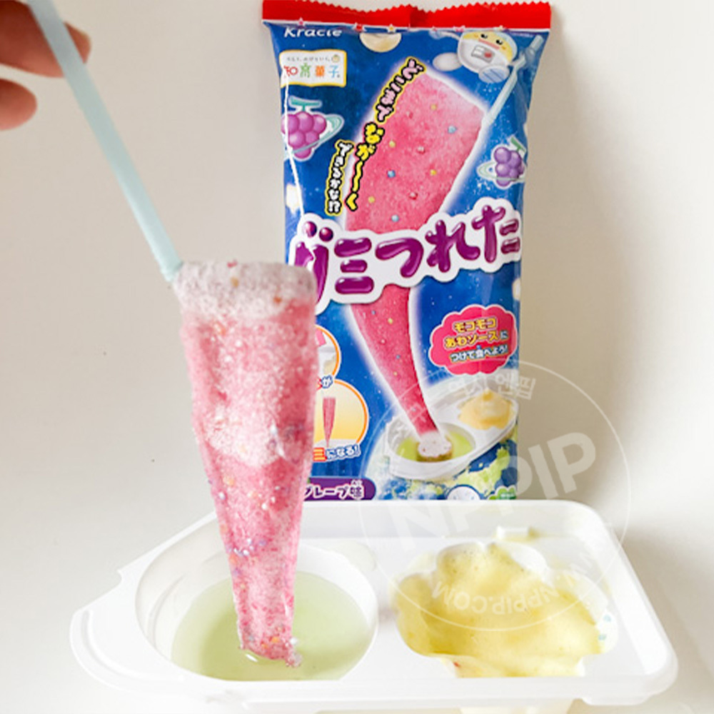 크라시에 포핀쿠킨 가루쿡 구미츠레타 포도&소다맛