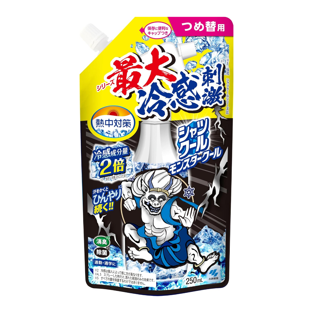 고바야시 열사병 대책 셔츠 쿨 스프레이 6종