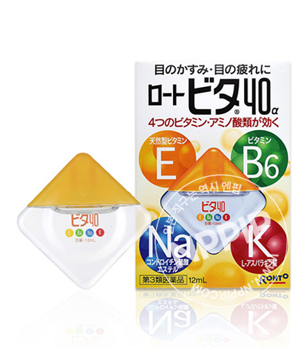 로토제약 비타 40a 안약 12ml (5+1) 6개 세트