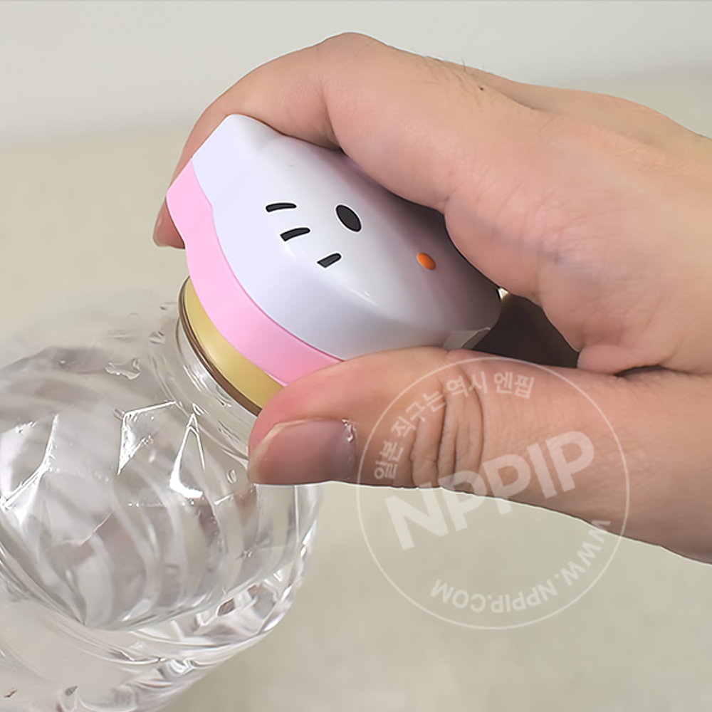 산리오 캐릭터즈 헬로키티 페트병 오프너 키링 따개