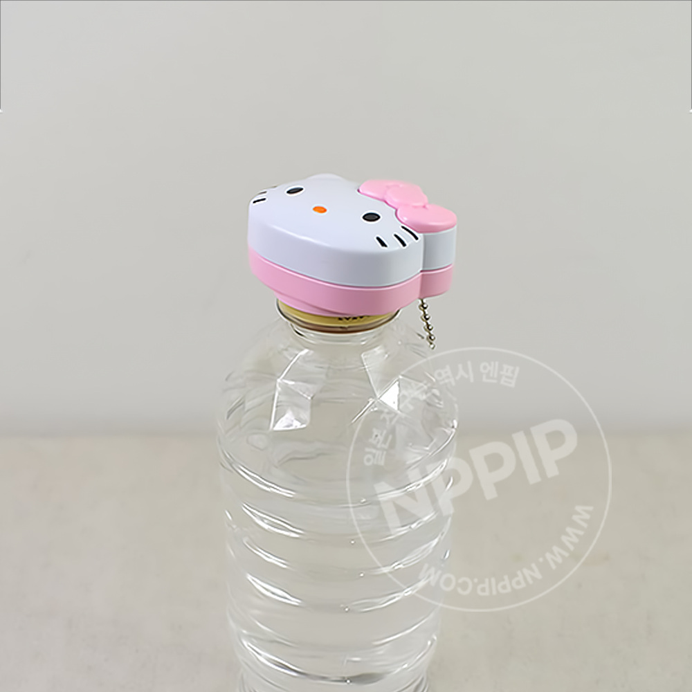 산리오 캐릭터즈 헬로키티 페트병 오프너 키링 따개