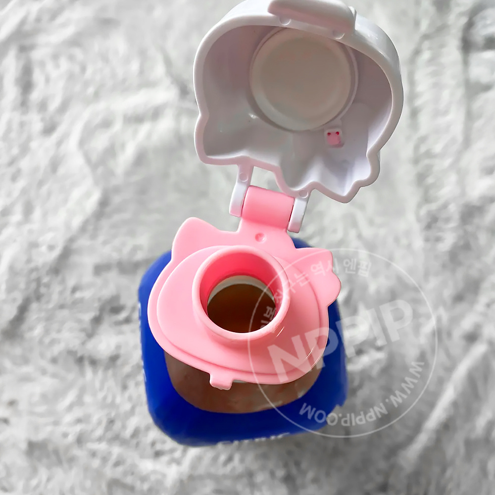 산리오 캐릭터즈 헬로키티 페트병 캡 뚜껑 빨대 음료 뚜껑