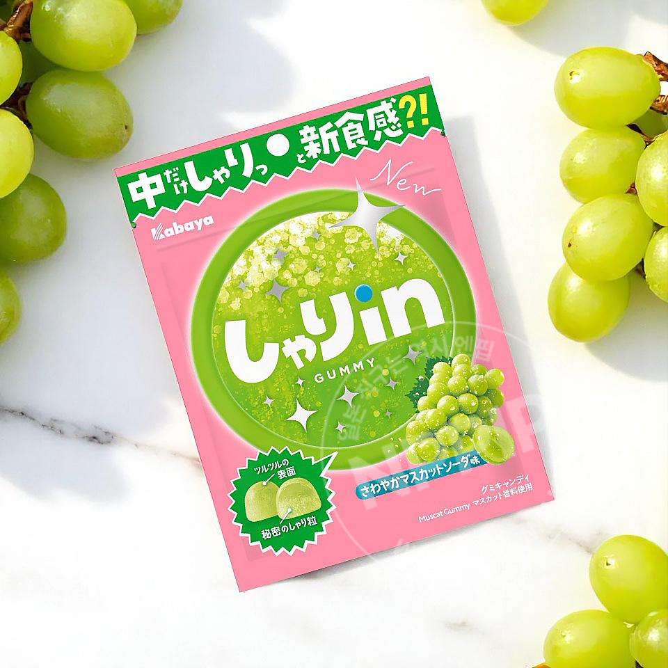 카바야 샤리 in 구미 젤리 52g (소다/샤인머스켓)