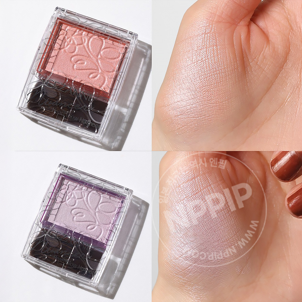 세잔느 펄 글로우 뉘앙서 하이라이트 치크 N1 코랄 샤워