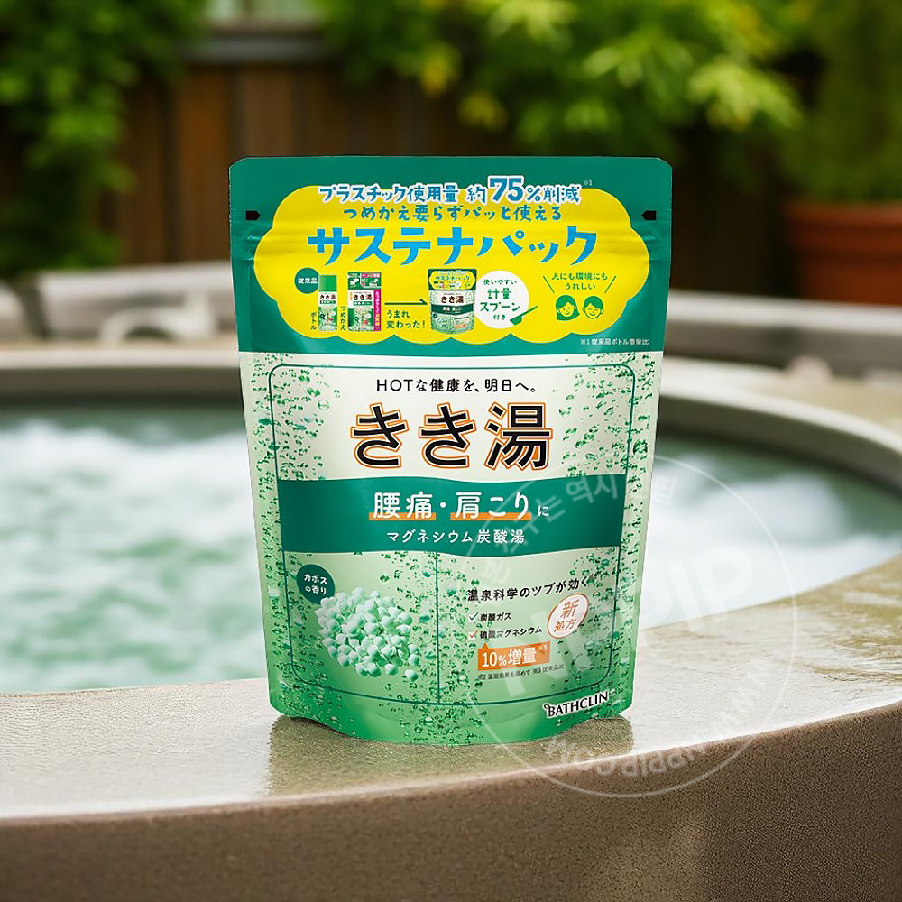 바스크린 키키유 탄산 입욕제 6종