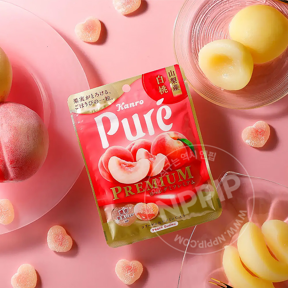 칸로 퓨레구미 프리미엄 복숭아 54g